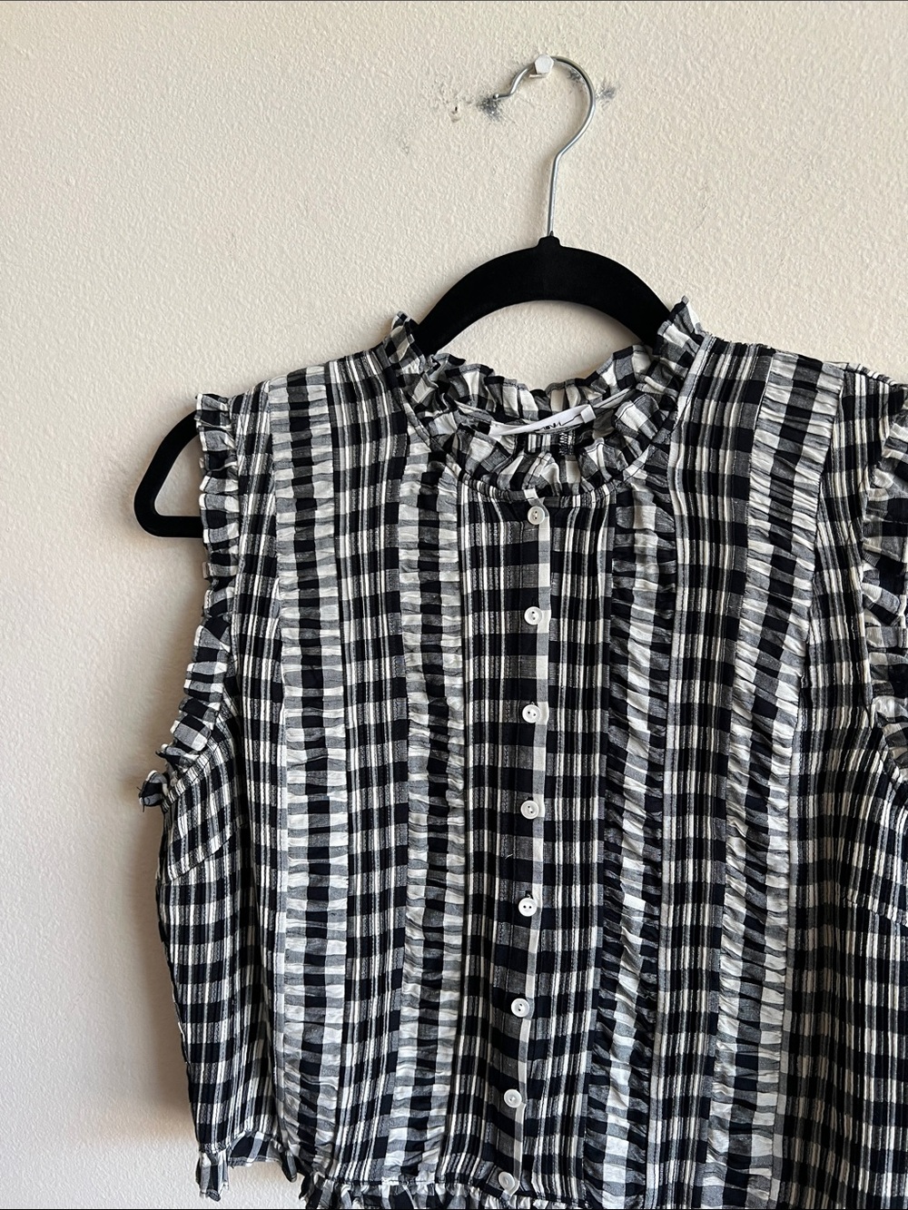 Doen Harietta Top Marilyn Gingham - Picture 7 of 8